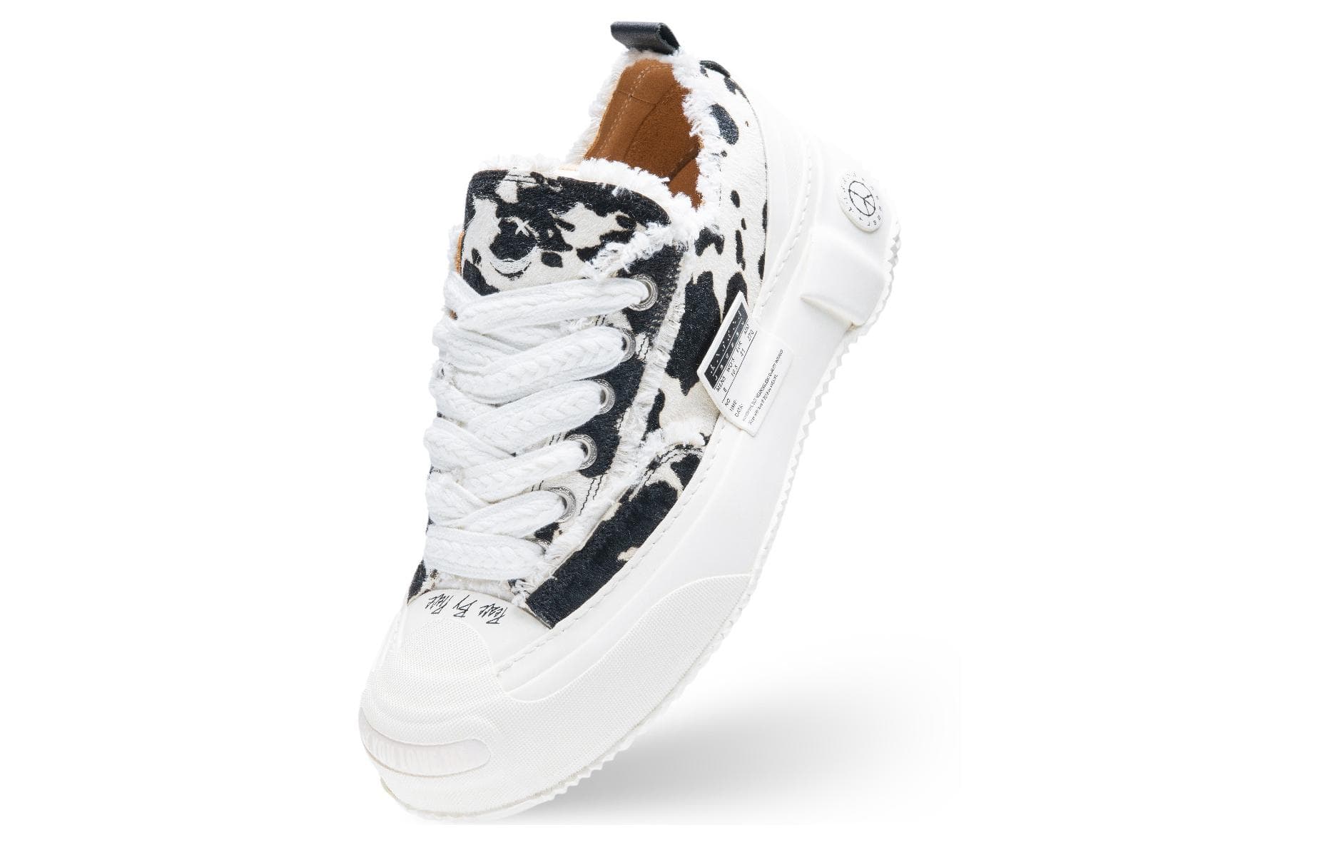 Кеды xVESSEL G.O.P. 2.0 Marshmallow Lows Cow Print - изображение 3