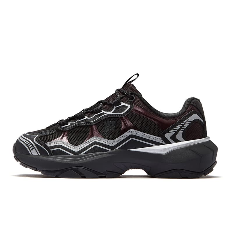 Кроссовки FILA FUSION GRAVEL Stratum Shoes Низкие массивные кроссовки Женские Черные - изображение 1