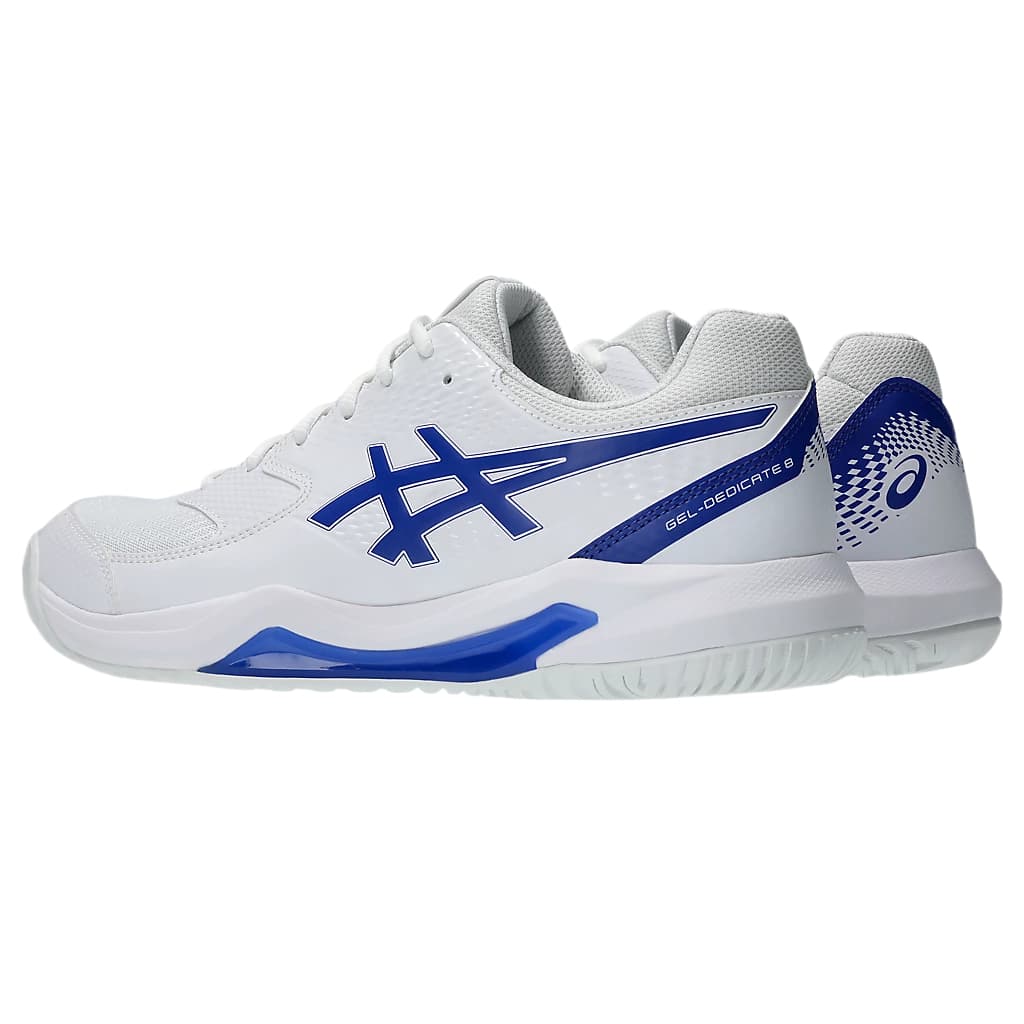 Кроссовки для тенниса ASICS Гель Dedicate 8 Синтетическая кожа Низкие кроссовки для тенниса Мужские Белые - изображение 4
