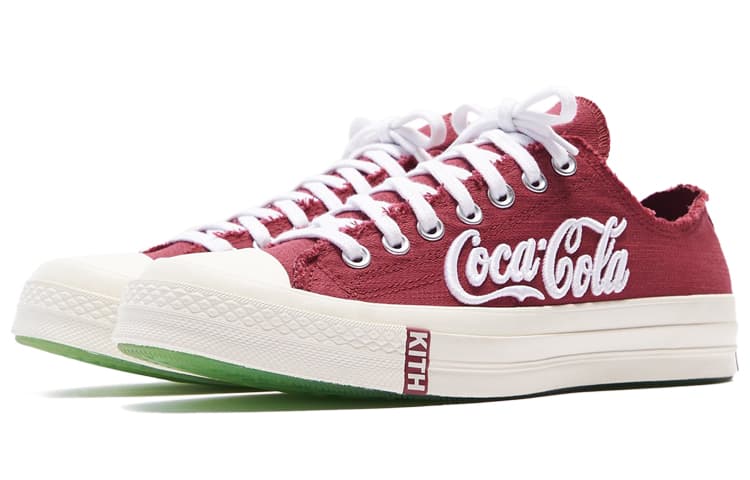 Кеды KITH x Coca-Cola x Converse Chuck Taylor All Star 1970s Red - изображение 2