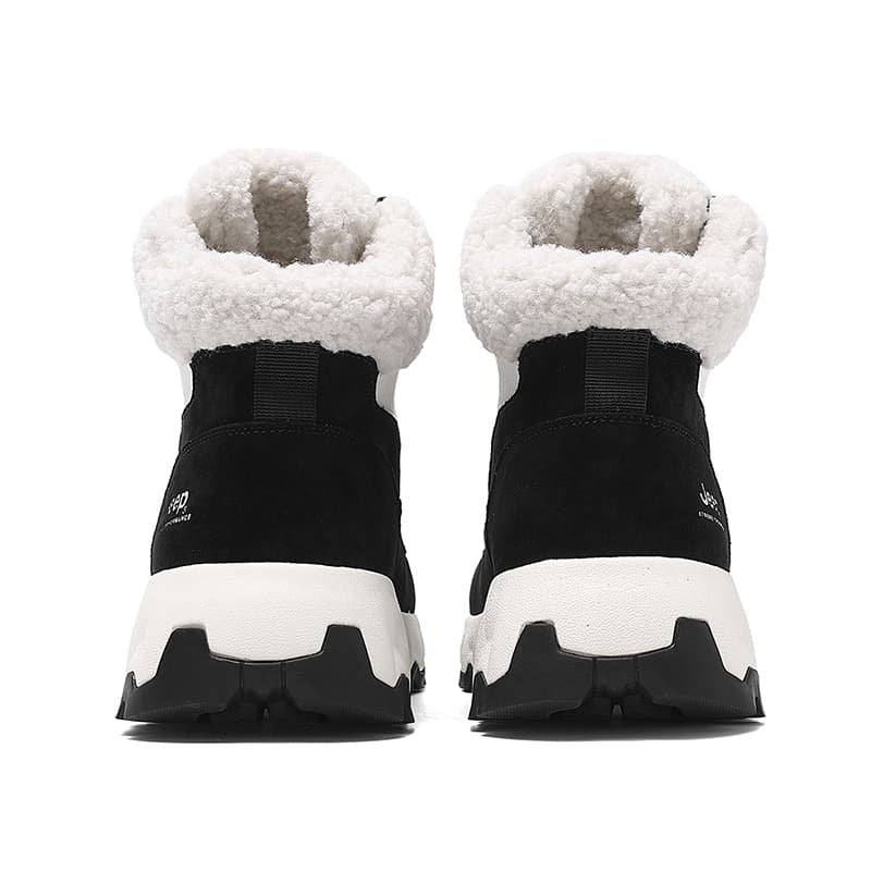 Ботинки зимние Jeep Snow Boots Black White - изображение 5