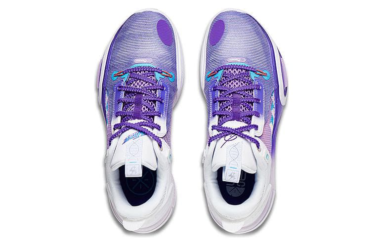 Кроссовки для баскетбола Li-Ning All City 11 Purple White - изображение 3