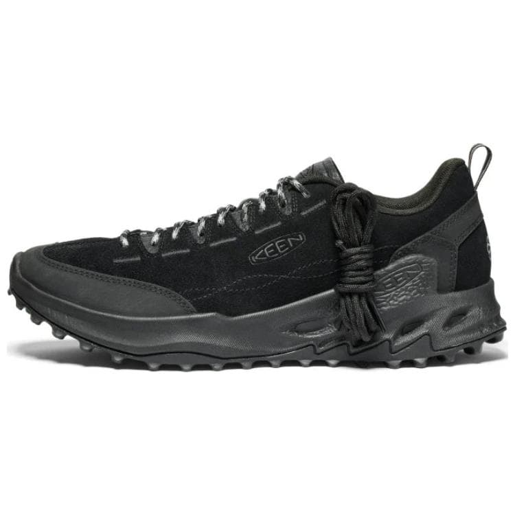 Кроссовки Keen Jasper Zionic противоскользящая устойчивая к истиранию дышащая низкий верх походная обувь мужская черная - изображение 1