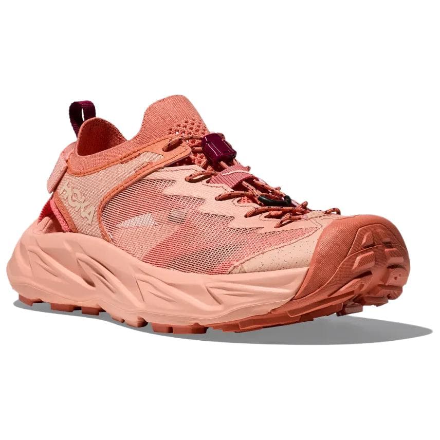 Сандалии HOKA ONE ONE HOPARA 2 Удобно и модно Противоскользящая Устойчивая к истиранию Обувь для водного туризма Женская Красная - изображение 3