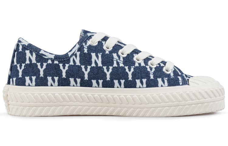 Кеды MLB Retro Platform Canvas Sneakers Navy - изображение 2