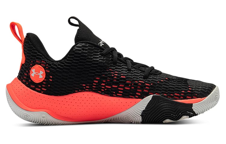 Ретро баскетбольные кроссовки Under Armour Spawn 3 Black Pink - изображение 2