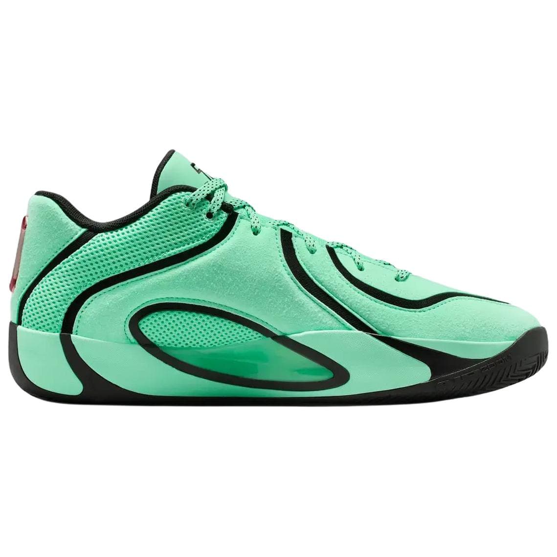 Кроссовки для баскетбола Jordan x Tatum 4 PF Green Glow Удобные классические дышащие баскетбольные кроссовки с амортизацией Мужские Зелёно-чёрный - изображение 2