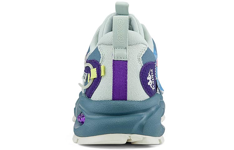 Кроссовки Kappa Retro Low Blue Purple White - изображение 6