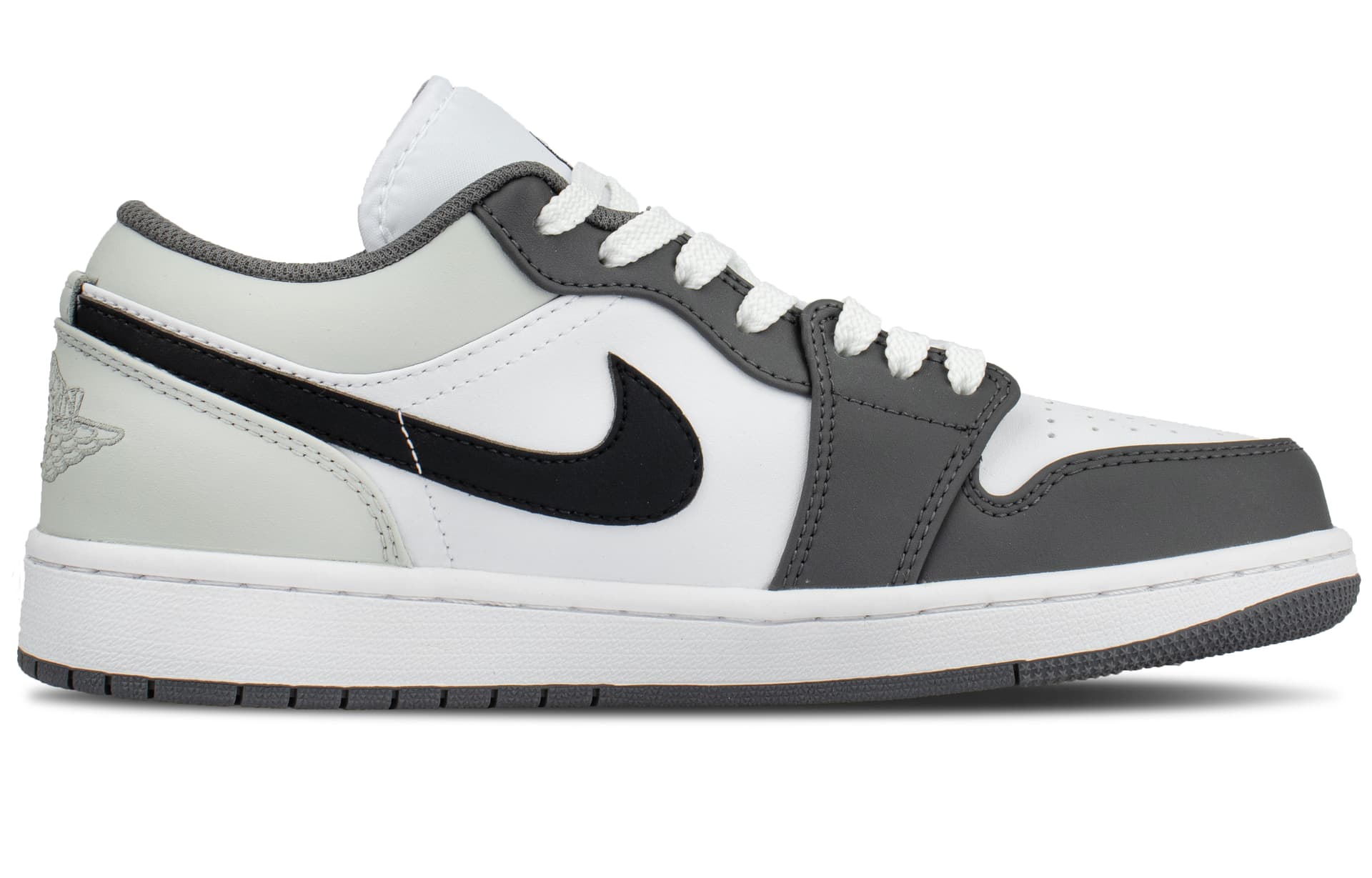Ретро баскетбольные кроссовки Jordan Air Jordan 1 Low Grey - изображение 3