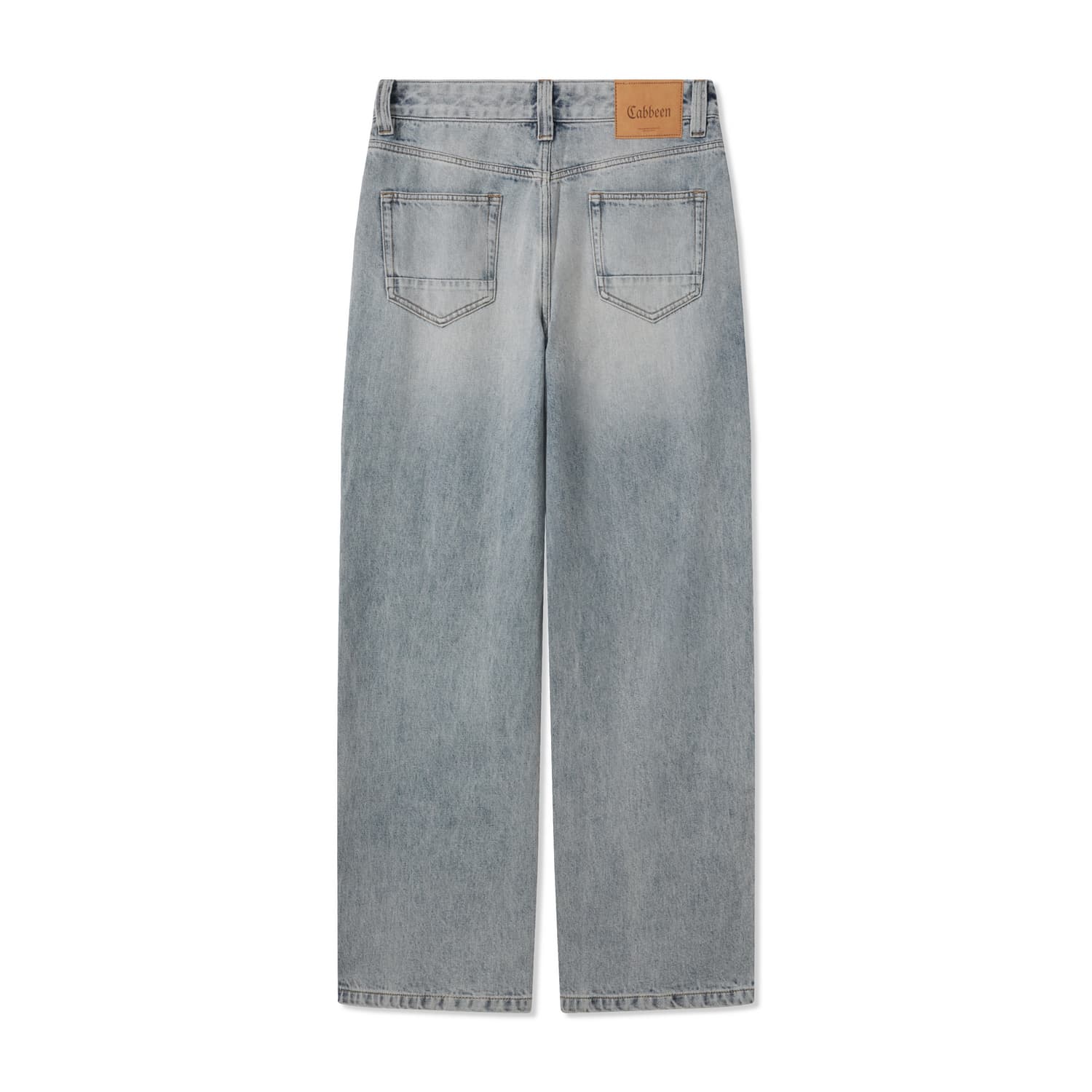 Штаны Cabbeen Sky Blue (Versatile Trendy) Men's Jeans - изображение 2