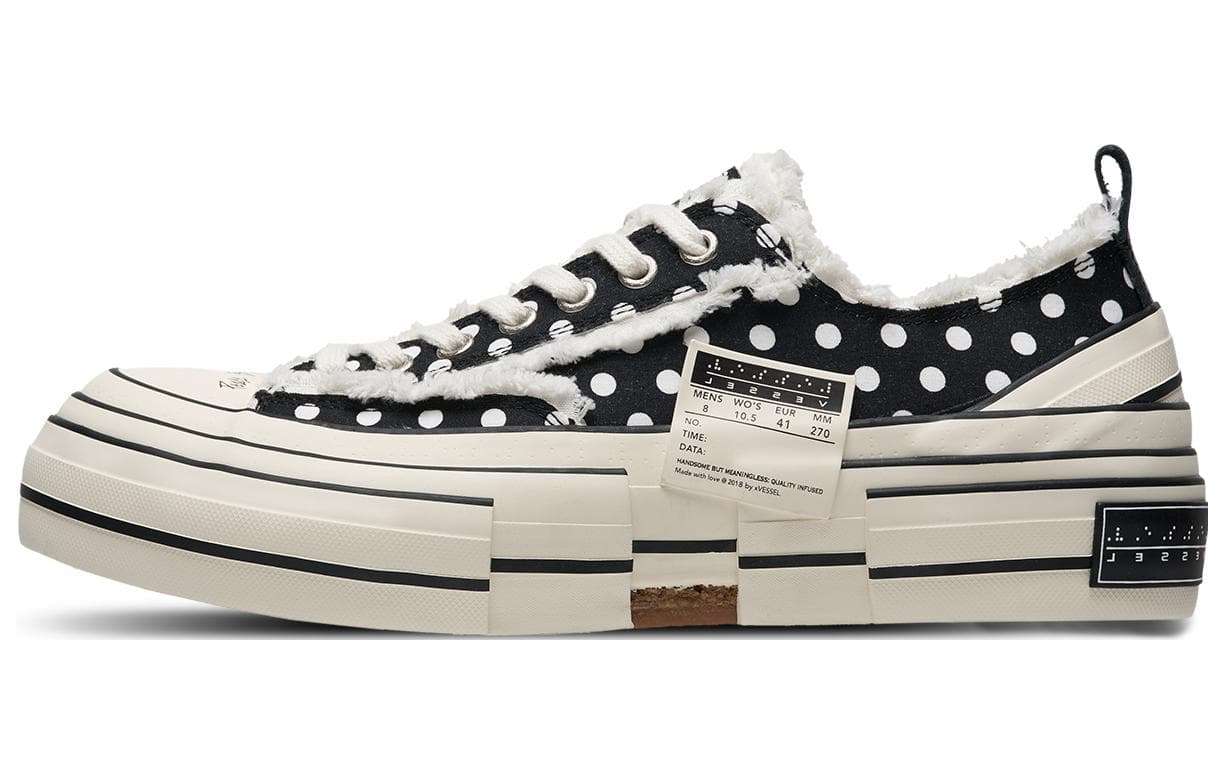 Кеды xVESSEL G.O.P. LOWS POLKA-DOTS - изображение 1