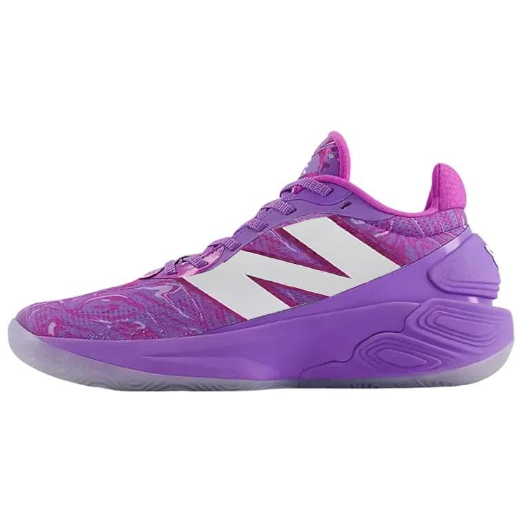 Кроссовки для баскетбола New Balance Two WXY V5 Амортизация Низкие Баскетбольные Кроссовки Унисекс Фиолетовые - изображение 1