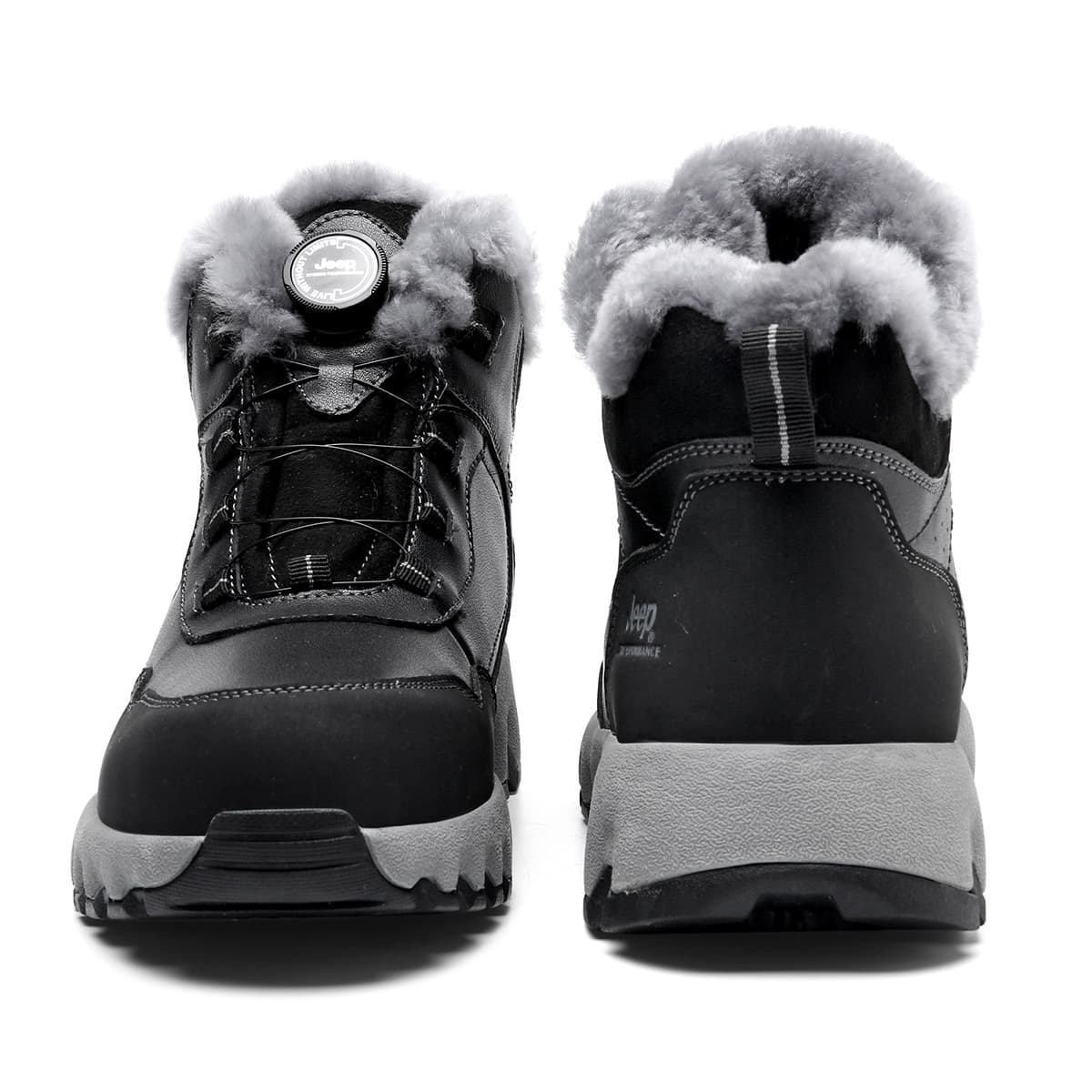 Ботинки зимние Jeep Snow Boots Black - изображение 3