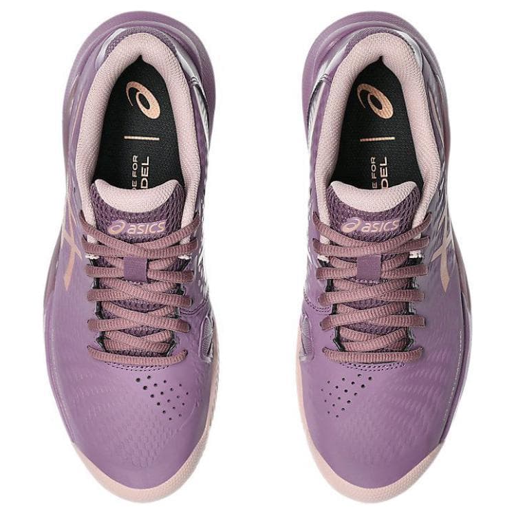 Кроссовки для тенниса Asics Gel Challenger 14 Комфортные Низкие Кроссовки для Тениса Женские Фиолетовые - изображение 4