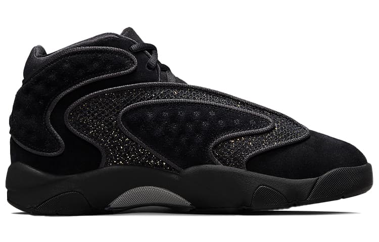 Ретро баскетбольные кроссовки Jordan Jumpman OG Triple Black - изображение 2
