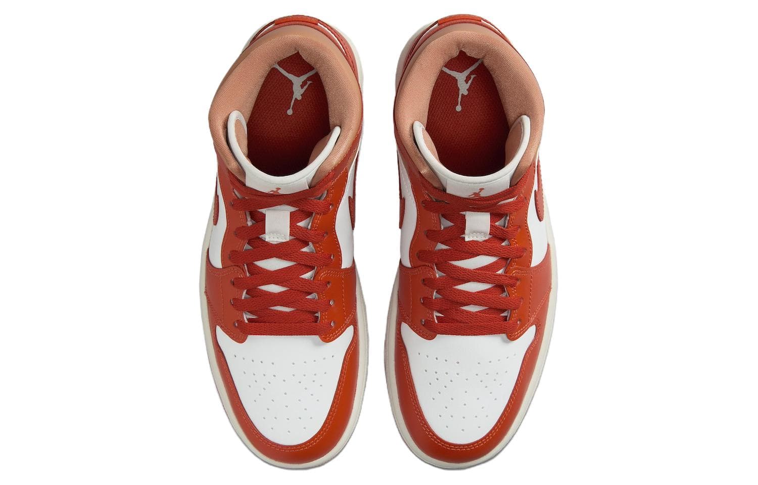 Ретро баскетбольные кроссовки Jordan Air Jordan 1 Mid Cosmic Clay - изображение 4