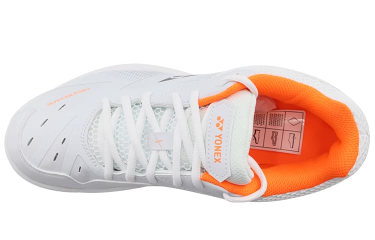 Кроссовки для бадминтона YONEX 65 Series White Orange - изображение 3