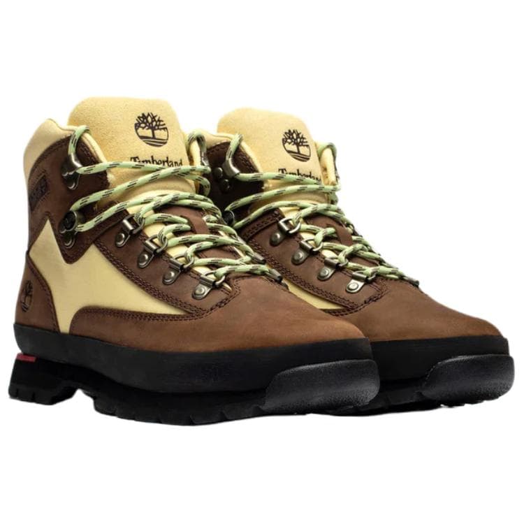 Сапоги Timberland euro hiker Удобные и стильные ботинки мужские коричневые - изображение 3