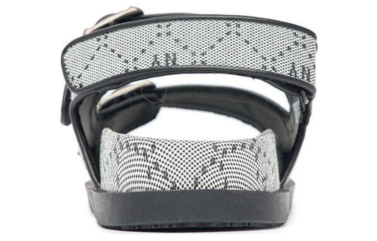 Сандалии с ремешком MLB Double Sandal Jacquard Monogram New York Yankees Grey - изображение 5