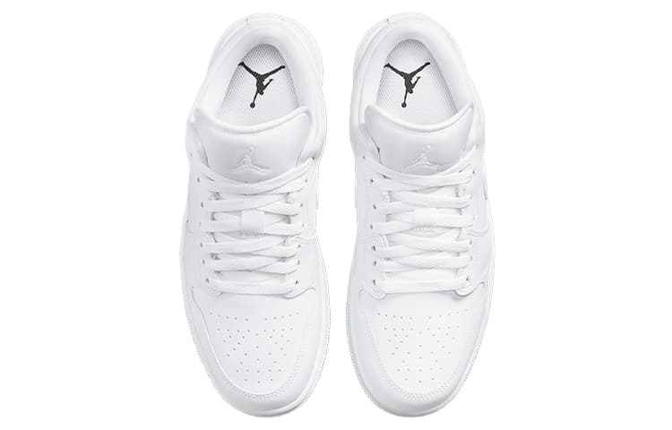 Ретро баскетбольные кроссовки Jordan Air Jordan 1 Low "Triple White" - изображение 4