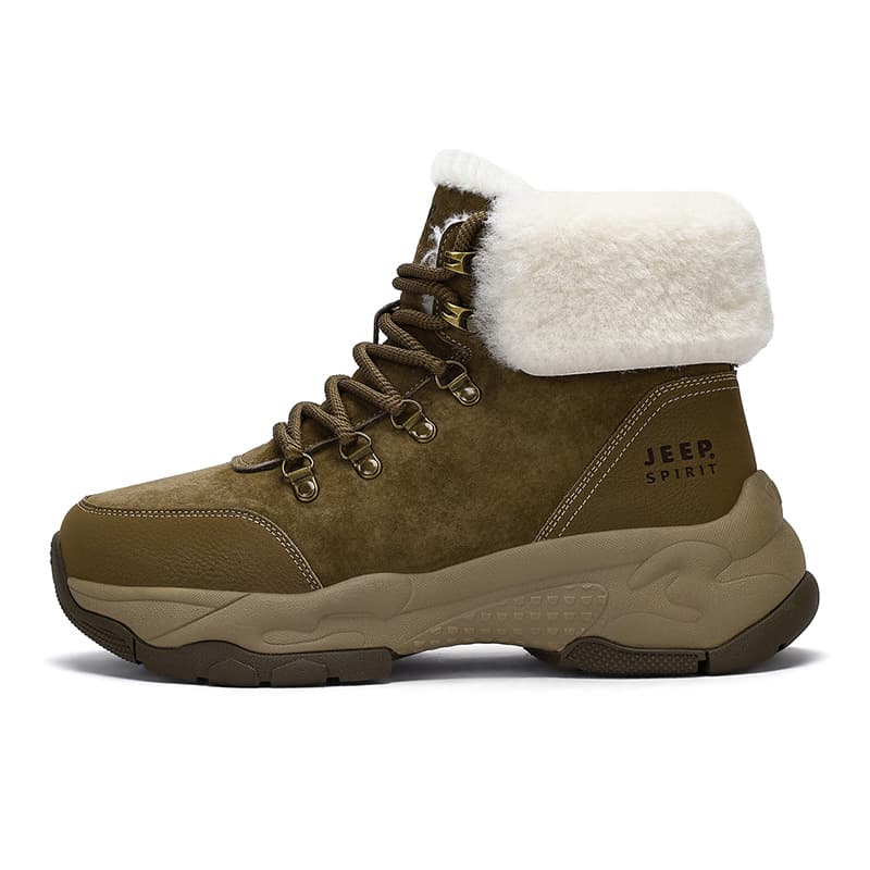 Ботинки зимние JEEP SPIRIT Snow Boots Caramel Brown - изображение 1