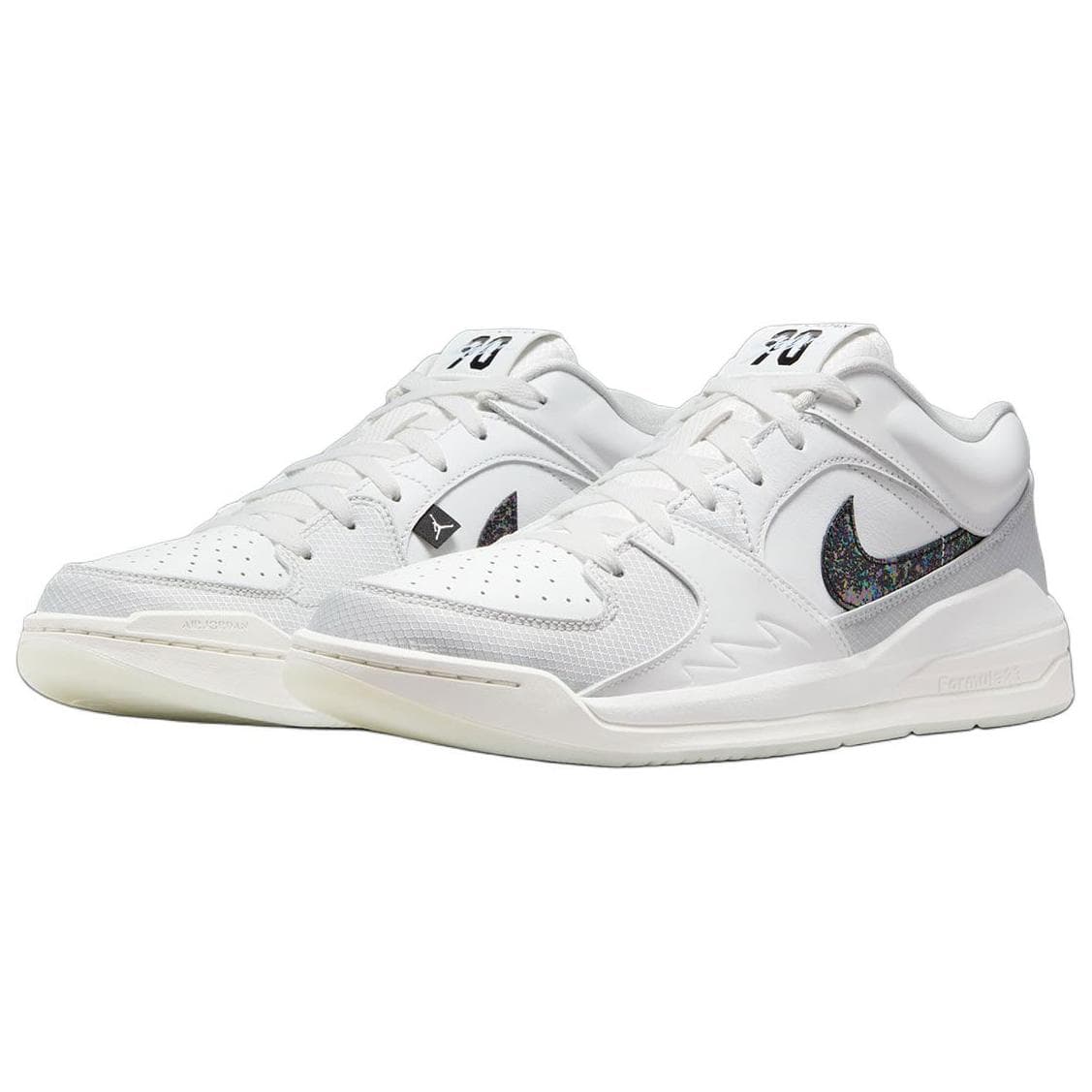 Ретро баскетбольные кроссовки Jordan Stadium 90 "Glitter Swoosh" - изображение 3