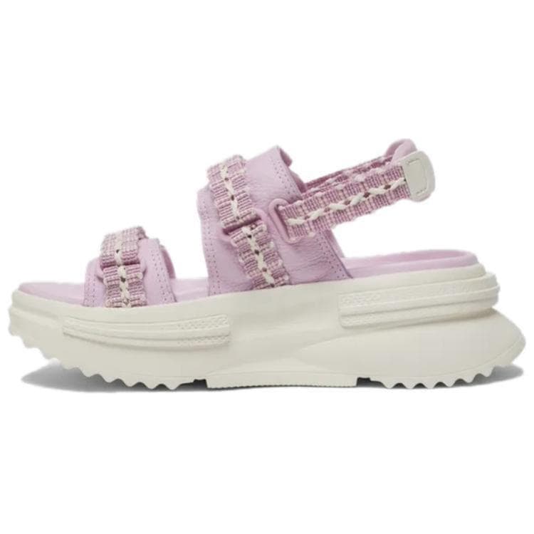 Сандалии с ремешком Converse Run Star Utility Sandal CX Унисекс пляжные сандалии противоскользящие розово-фиолетовый - изображение 2
