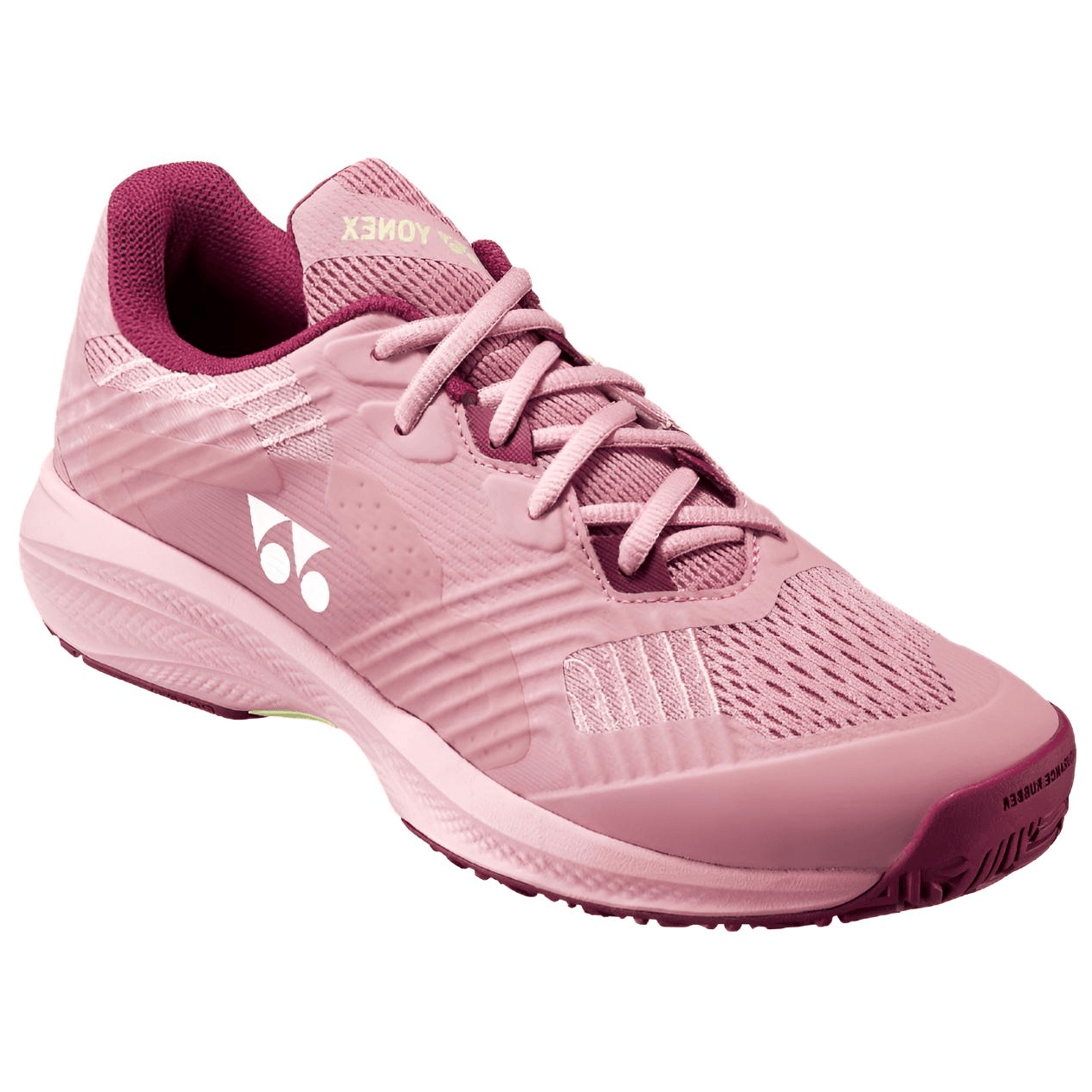 Кроссовки для тенниса YONEX POWER CUSHION SONICAGE Противоскользящие Износостойкие Низкие Теннисные Кроссовки Женские Дымчатый Розовый - изображение 3