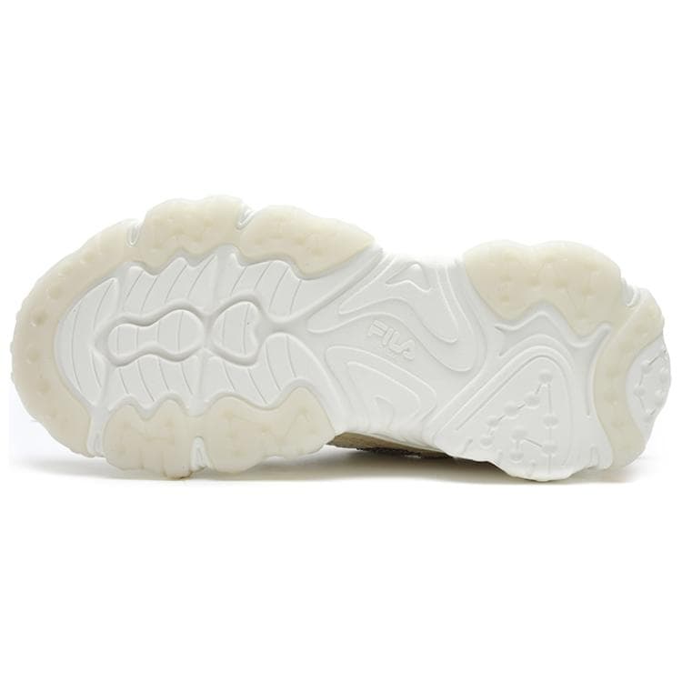 Кроссовки FILA FLUID 5 Устойчивые к истиранию Низкие Кроссовки Мужские Бежевые Коричневые - изображение 4