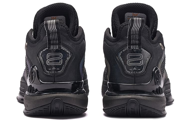 Кроссовки для баскетбола 361° AG 2 Obsidian Black - изображение 4
