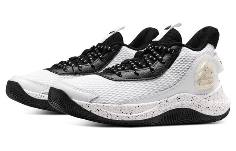 Кроссовки для баскетбола Under Armour Curry 3 Z7 High Топ Баскетбольные кроссовки Унисекс Серебристый Черный - изображение 3