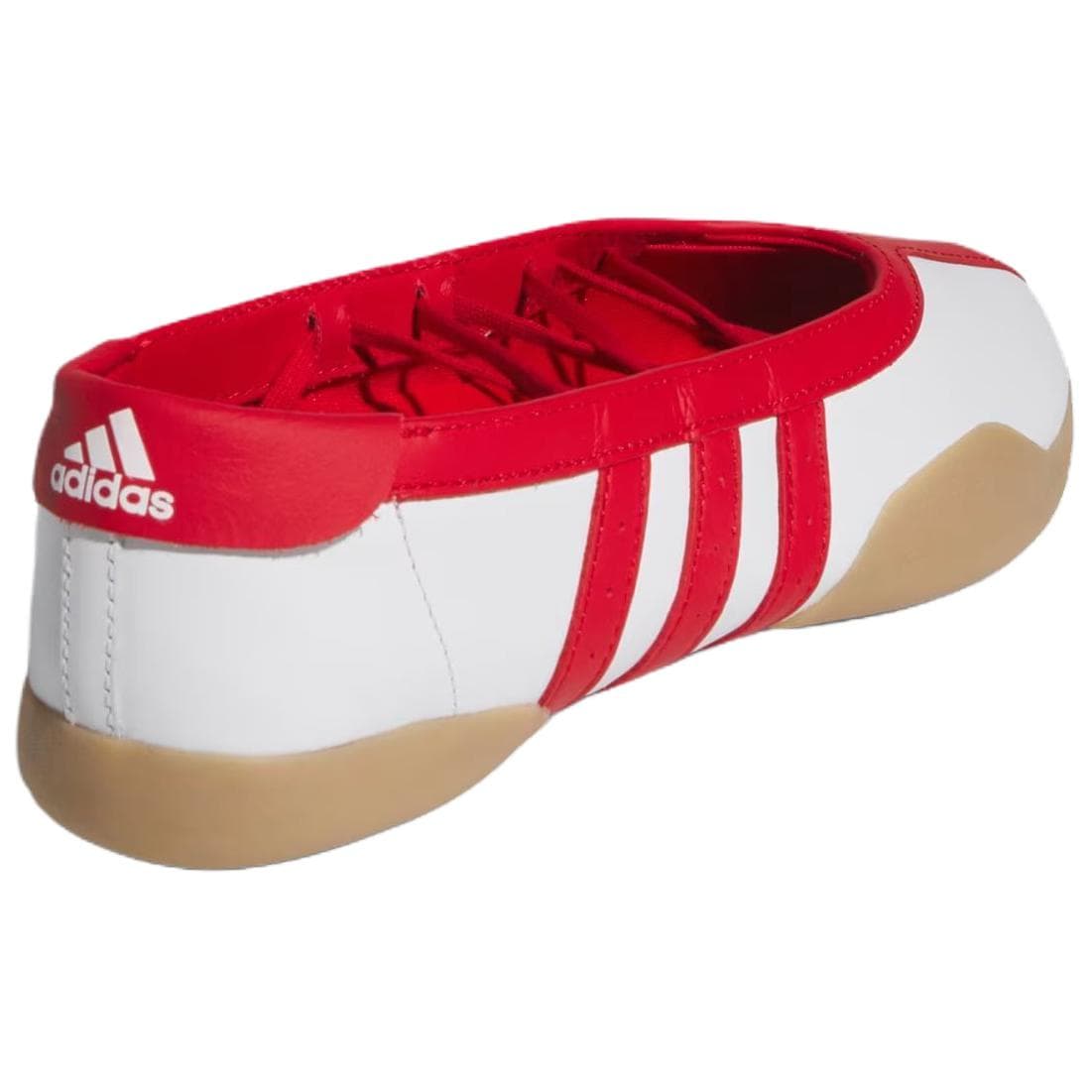 Кроссовки для спортзала Adidas Originals Тхэквондо Low Топ Тренировочные кроссовки Women's White Красный - изображение 4