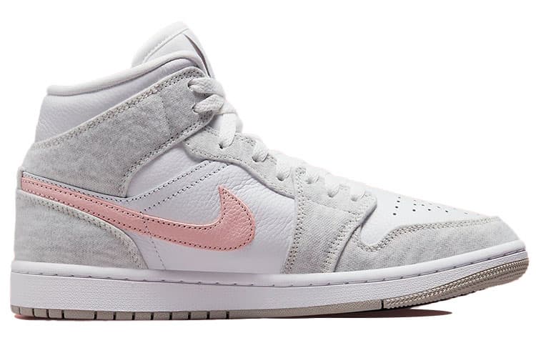 Ретро баскетбольные кроссовки Jordan Air Jordan 1 Mid SE "Light Iron Ore" - изображение 2