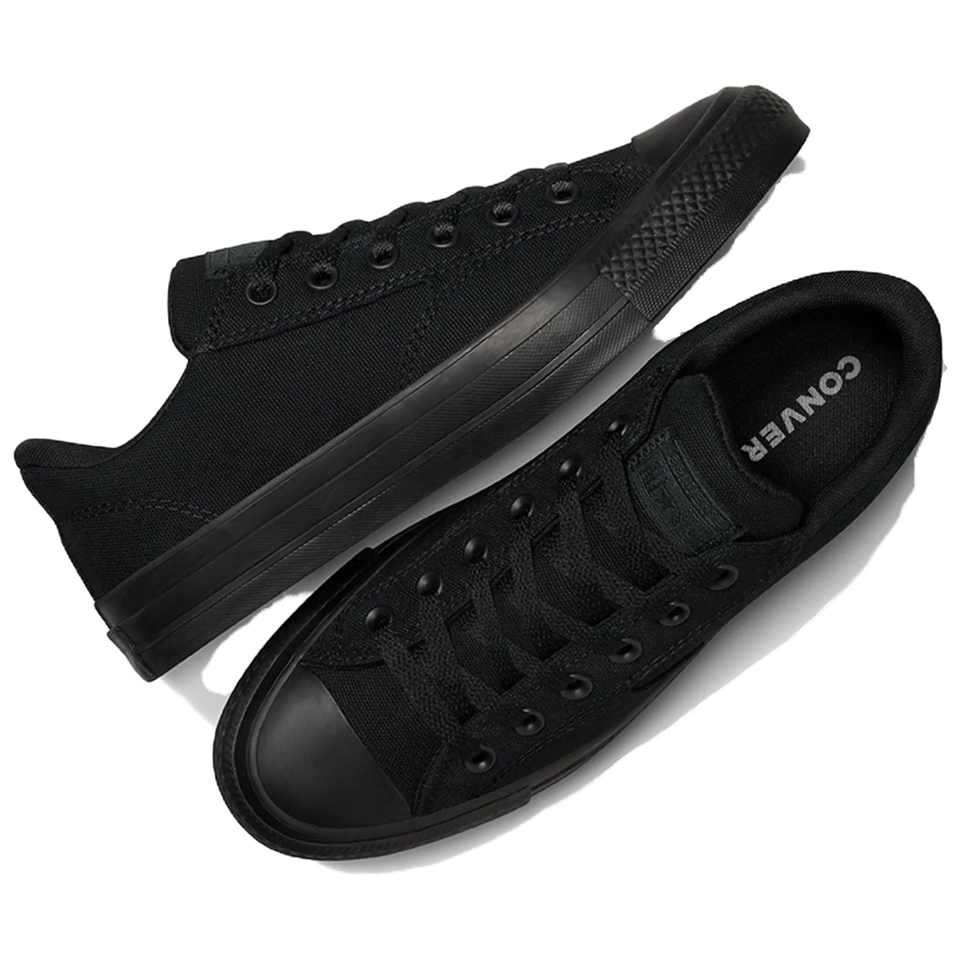 Кеды Converse Chuck Taylor All Star Износостойкие и Легкие Низкие Кеды Унисекс Черные - изображение 5