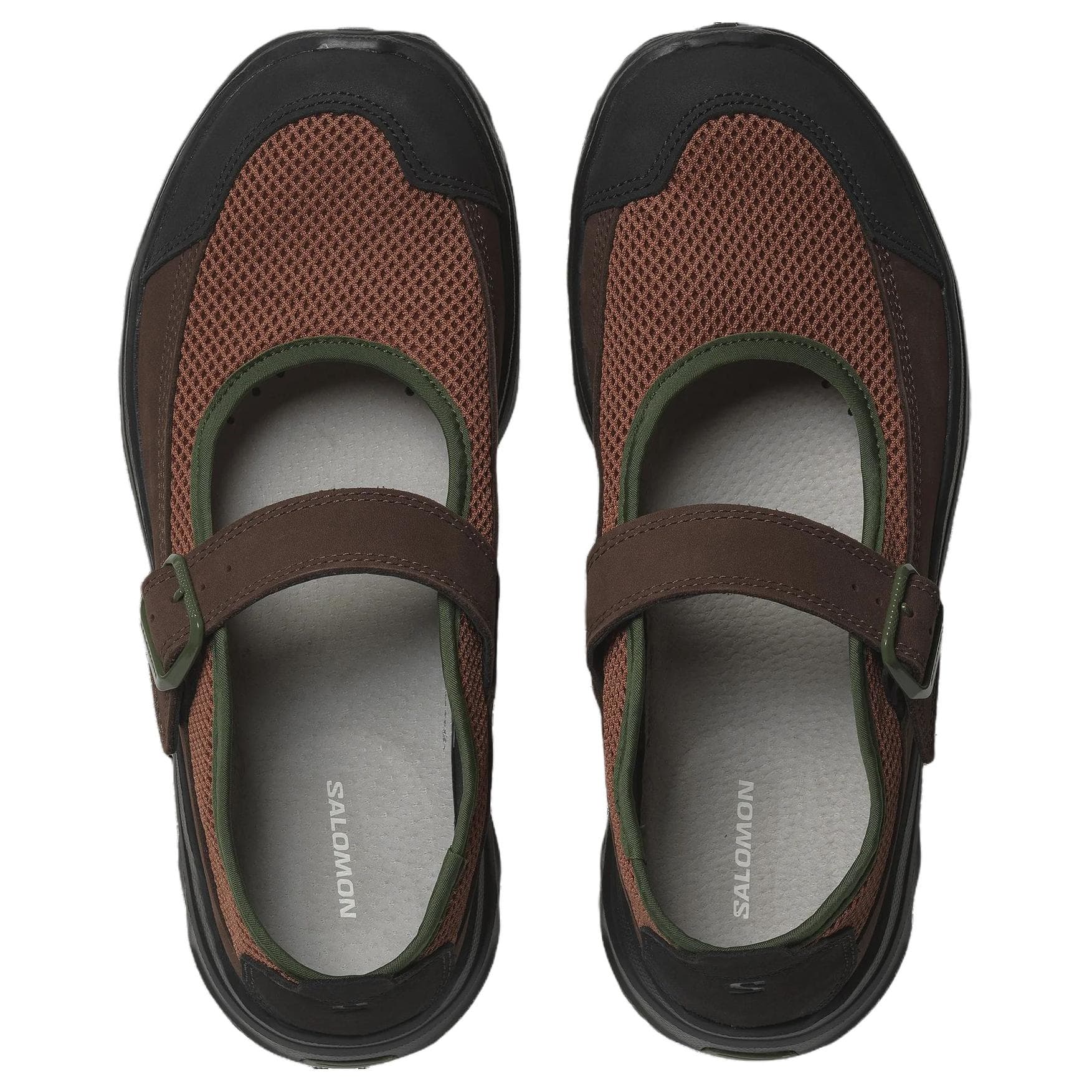 SALOMON RX Marie Тонкие и Без Форма Туфли Мэри Джейн Унисекс Умбра - изображение 4