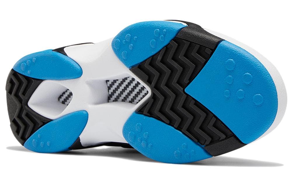 Ретро баскетбольные кроссовки Reebok Shaq Attaq Retro High Basketball Shoes White Blue - изображение 5