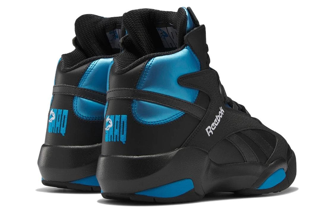 Ретро баскетбольные кроссовки Reebok Shaq Attaq OG "Black Azure" - изображение 5