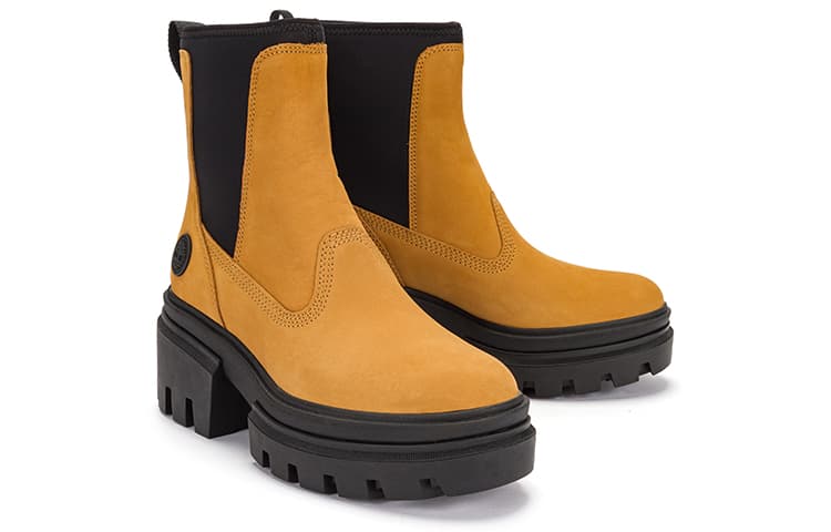 Ботинки челси Timberland Колено Высокий Челси Женский Пшеничный - изображение 4