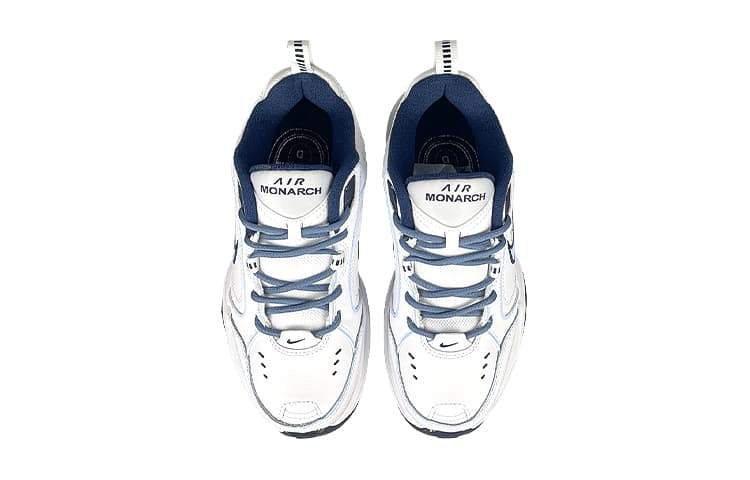 Кроссовки Nike Air Monarch 4 White Navy - изображение 4