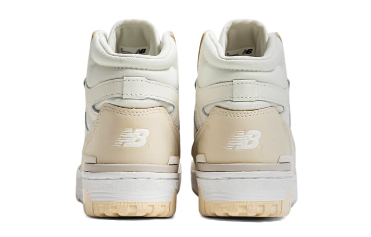 Ретро баскетбольные кроссовки New Balance 650 Beige - изображение 5