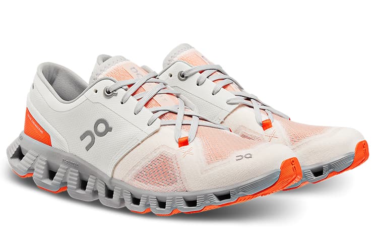 Кроссовки для спортзала On Running Training Shoes White Grey — фото 3