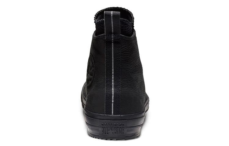 Кеды Converse Chuck Taylor All Star Waterproof Leather High Top Black - изображение 5