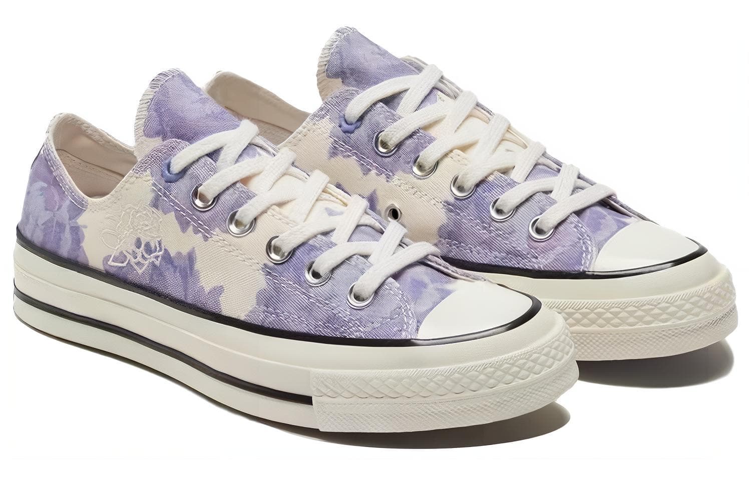 Кеды Converse Chuck Taylor All Star 1970s Floral Purple - изображение 3