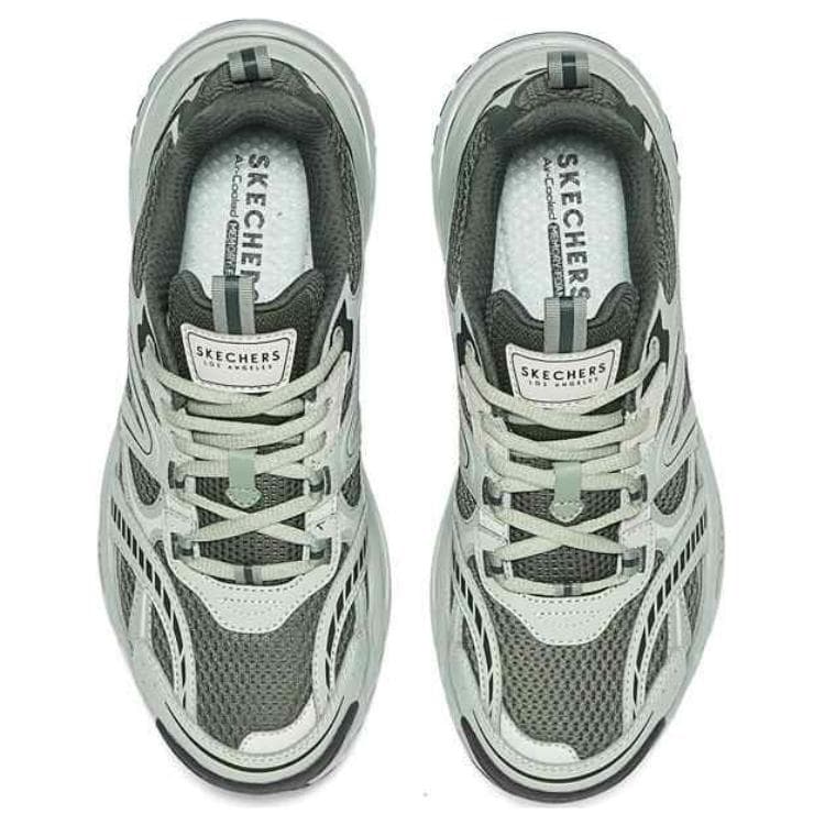 Кроссовки Skechers UNO RYZE Низкие массивные кроссовки мужские серые - изображение 3