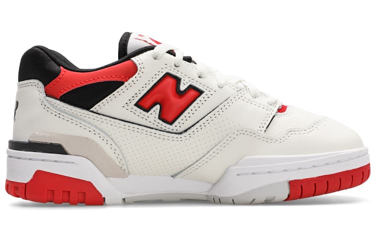 Ретро баскетбольные кроссовки New Balance 550 Red - изображение 2