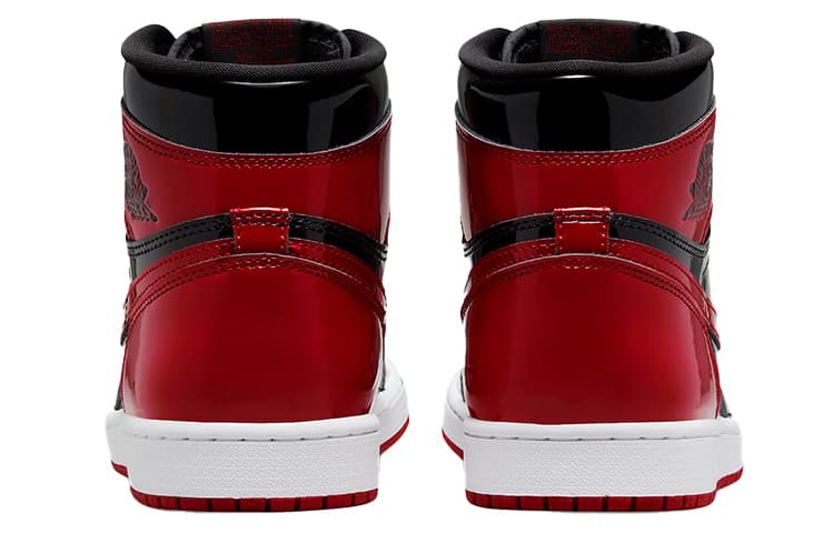 Ретро баскетбольные кроссовки Jordan Air Jordan 1 Retro High OG "Patent Bred" - изображение 5