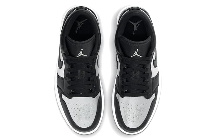 Ретро баскетбольные кроссовки Jordan Air Jordan 1 Low "Silver Toe" - изображение 4