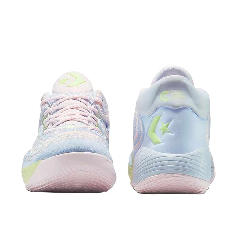 Кроссовки для баскетбола Converse All Star BB Shift Универсальные удобные Лоу-топы Баскетбольные кроссовки Унисекс Розово-синий - изображение 4
