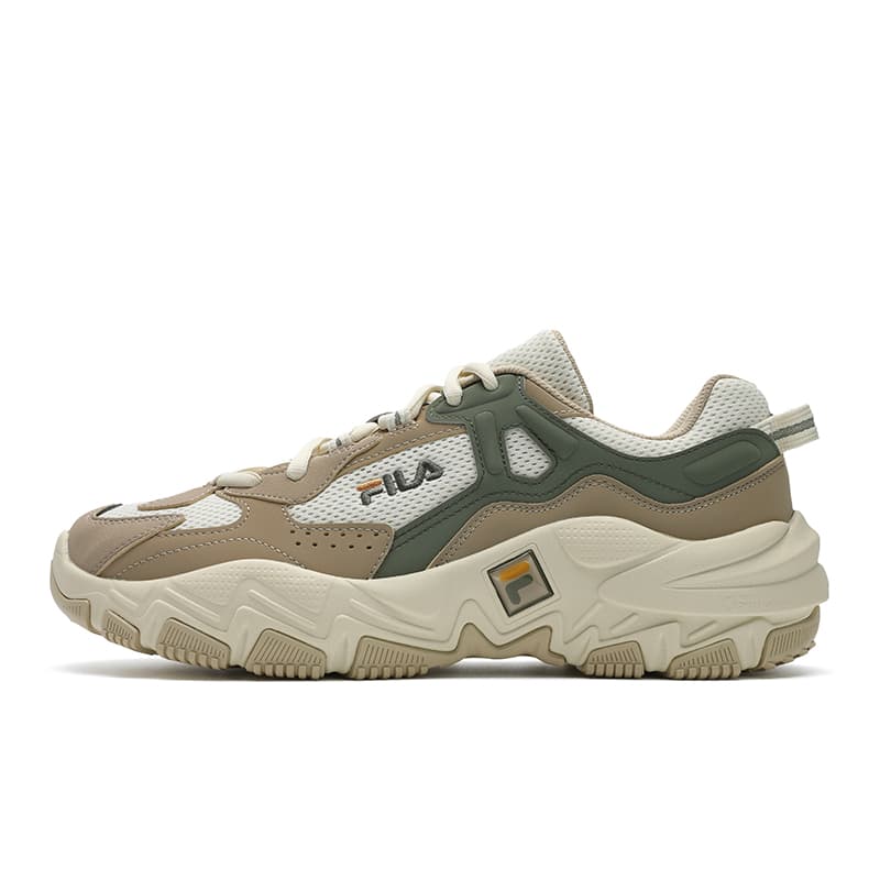 Кроссовки FILA Ravagement 2 S Raider 2S Устойчивые к истиранию Низкие кеды Мужские Белые Серые - изображение 1