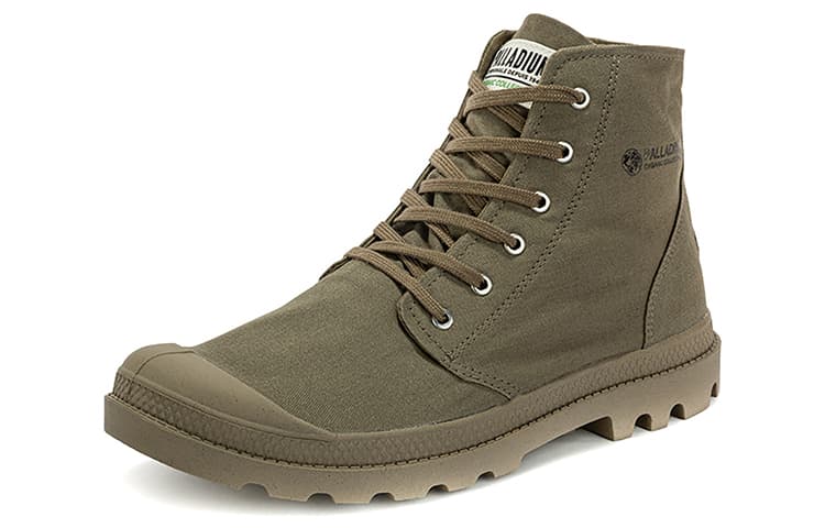Кеды Palladium Pampa Hi Organic II Dark Green - изображение 2